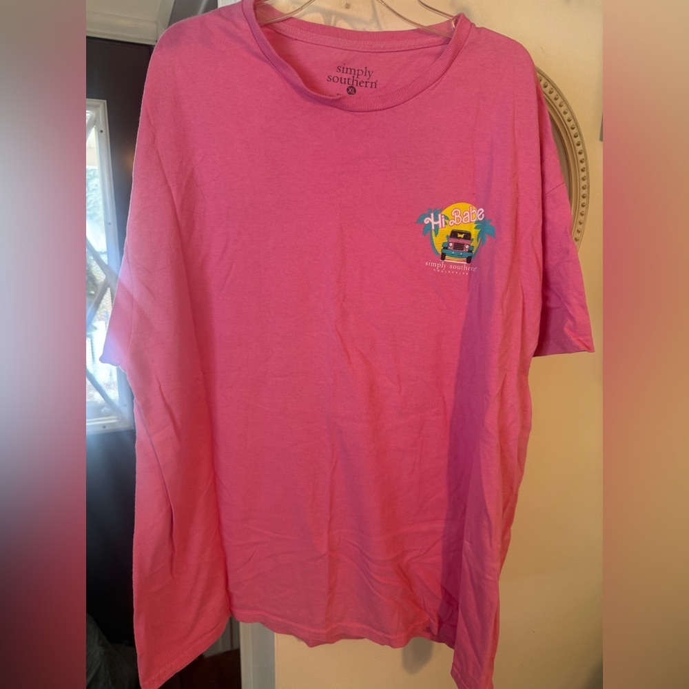 🎉2/$15 Simply Southern Pink T-Shirt